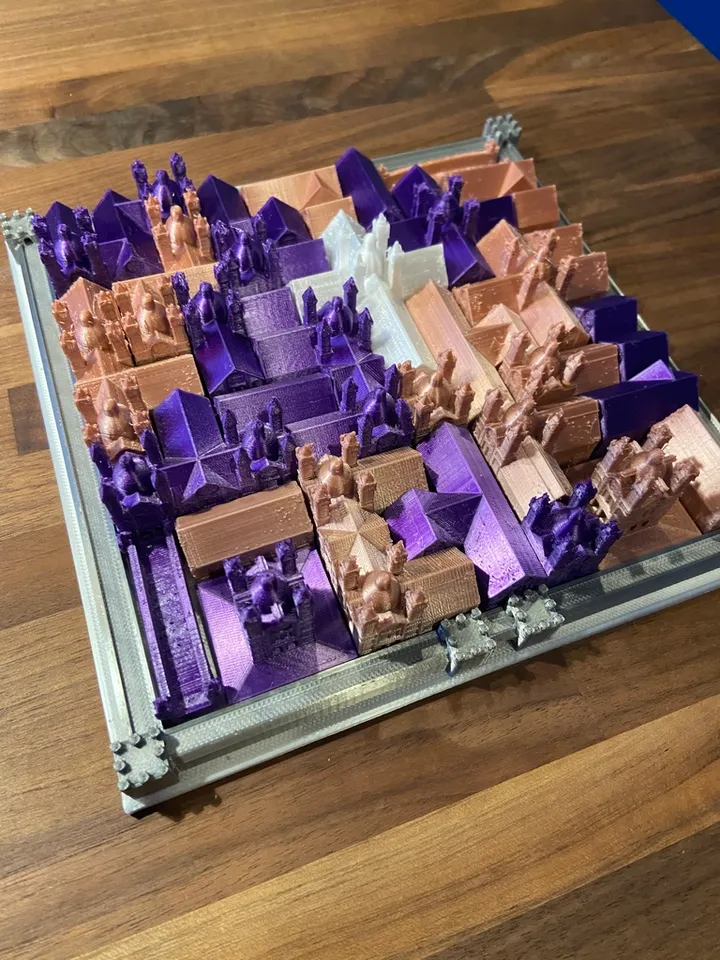 Cathedral Game - Board and Cover by Corey | Download free