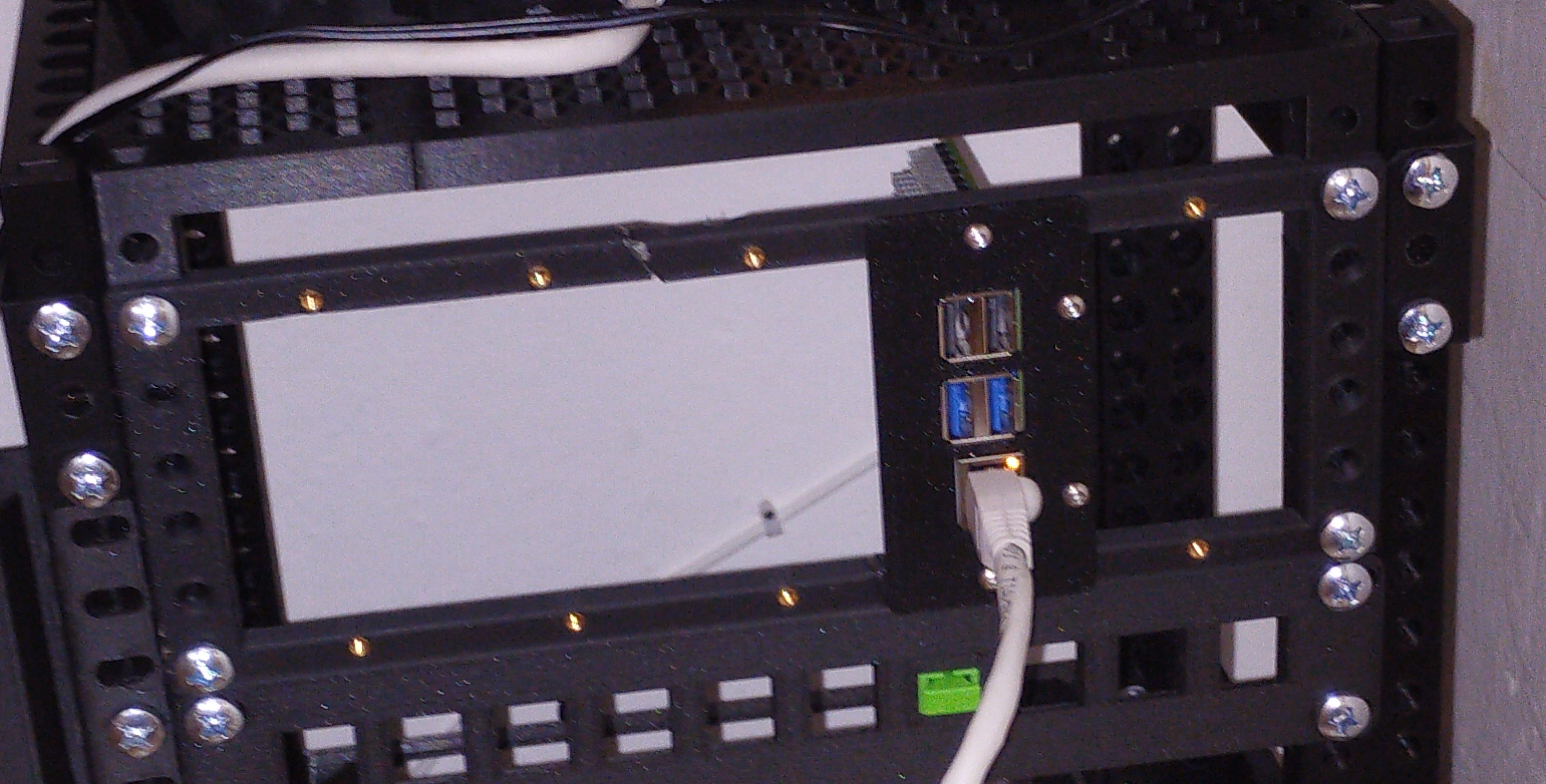 10 inch rack module system printable on small printers
