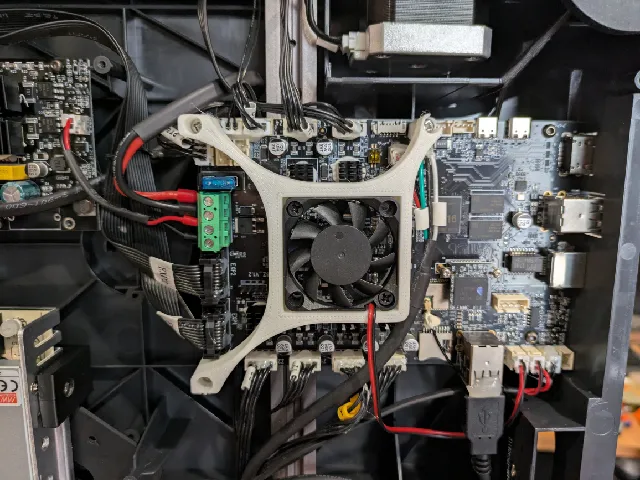 SV08 CPU Fan Holder