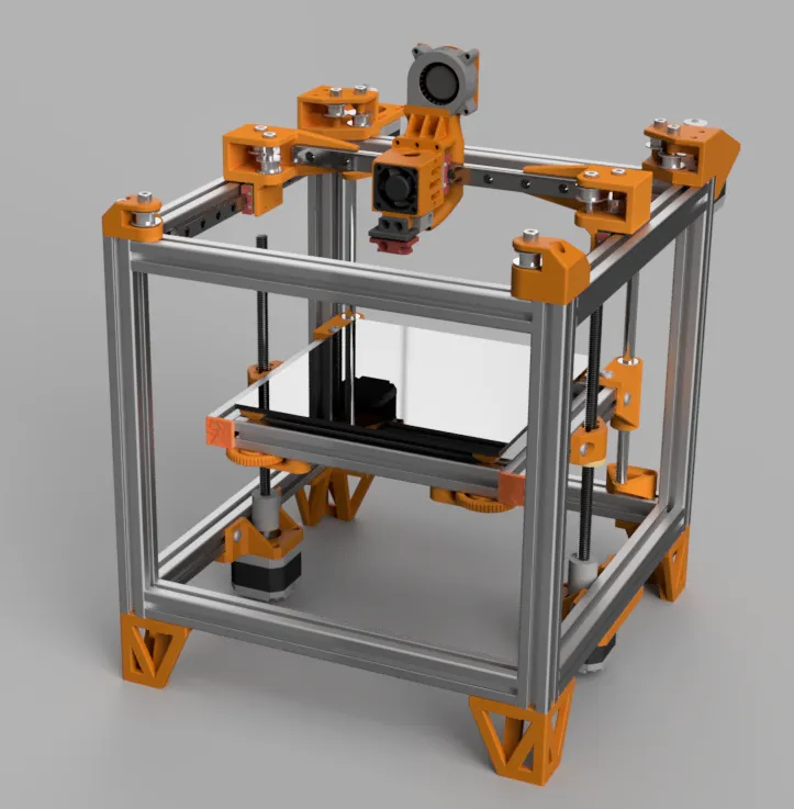 CoreCubeXY - A Core-XY 3D-Printer by Tim Wieder | free STL model | Printables.com