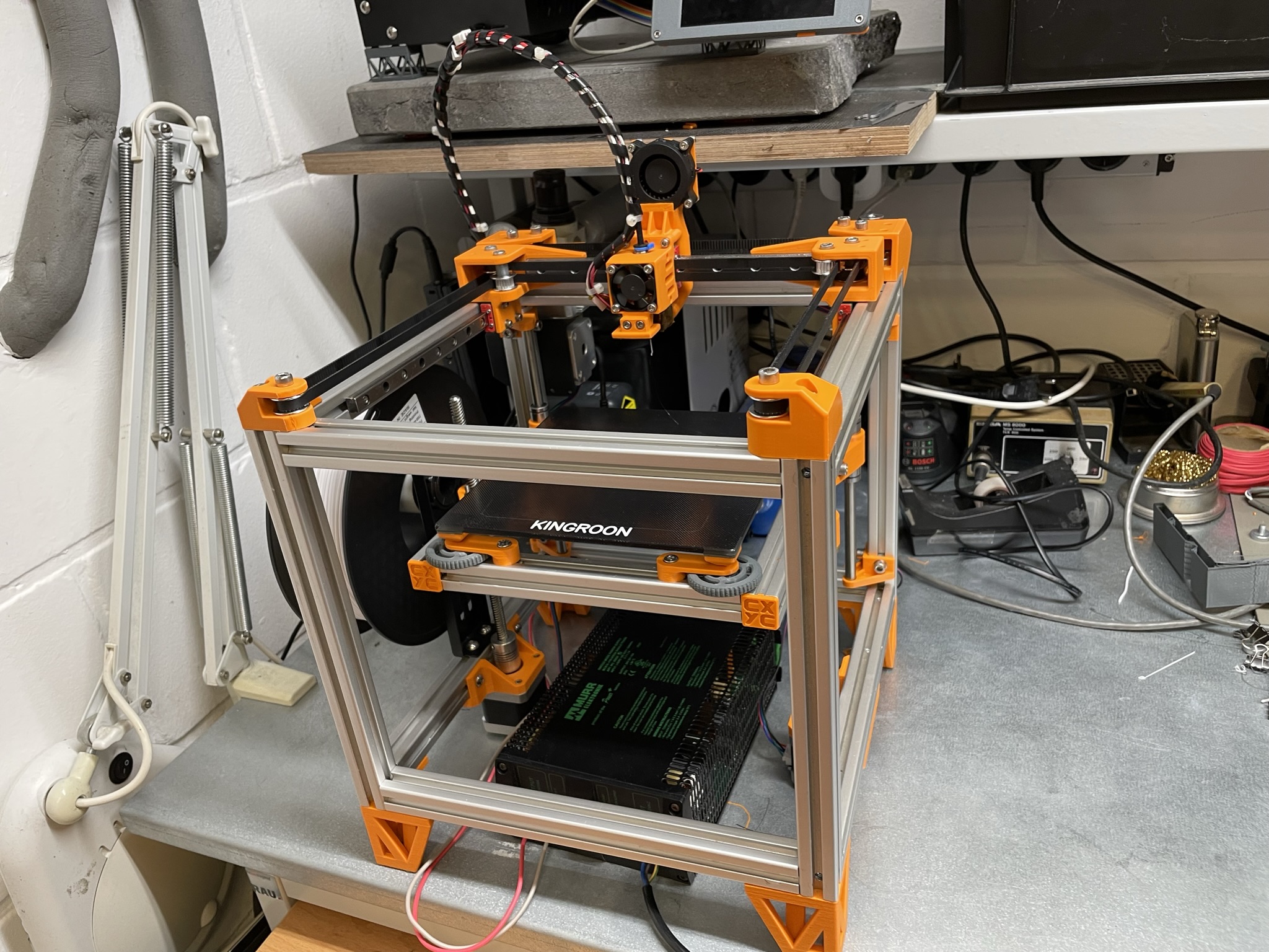 CoreCubeXY A 3DPrinted CoreXY 3DPrinter by Tim Wieder Download