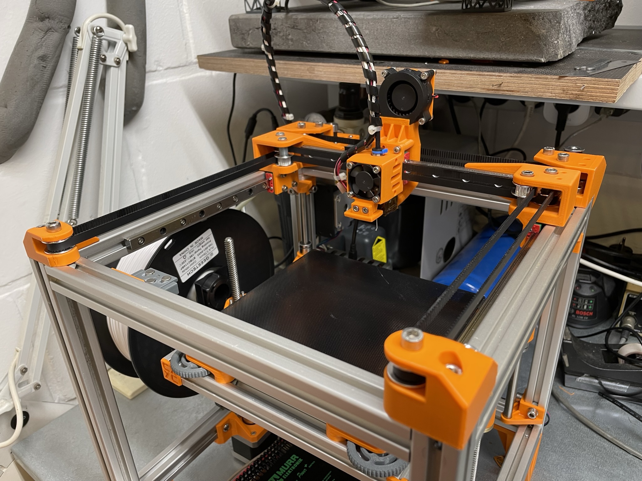 CoreCubeXY - A 3D-Printed Core-XY 3D-Printer by Tim Wieder | Download ...