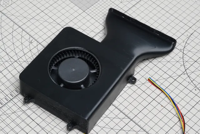 P1P Auxiliary Part Cooling Fan Case