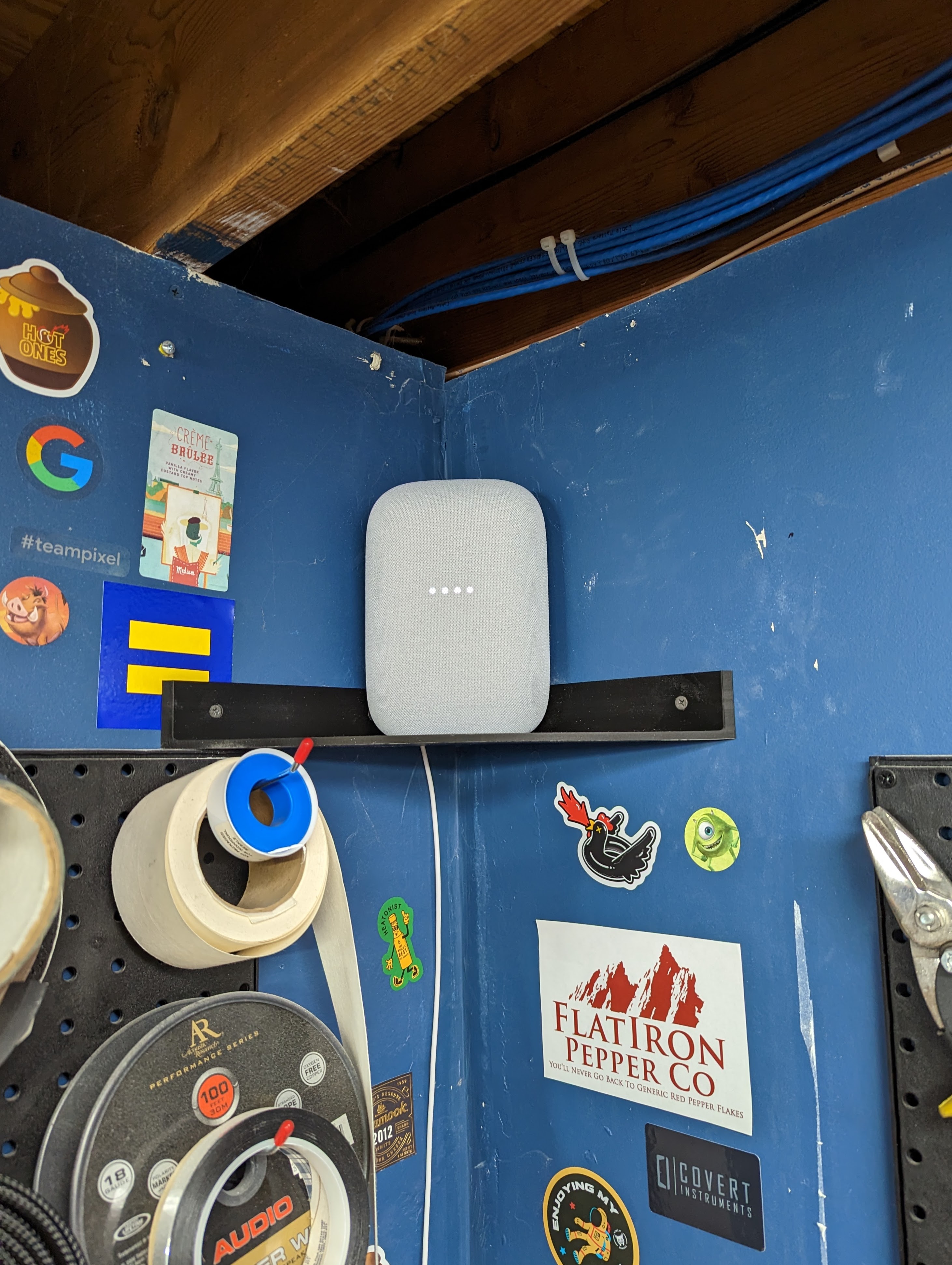 Nest Audio Speaker Corner Shelf
