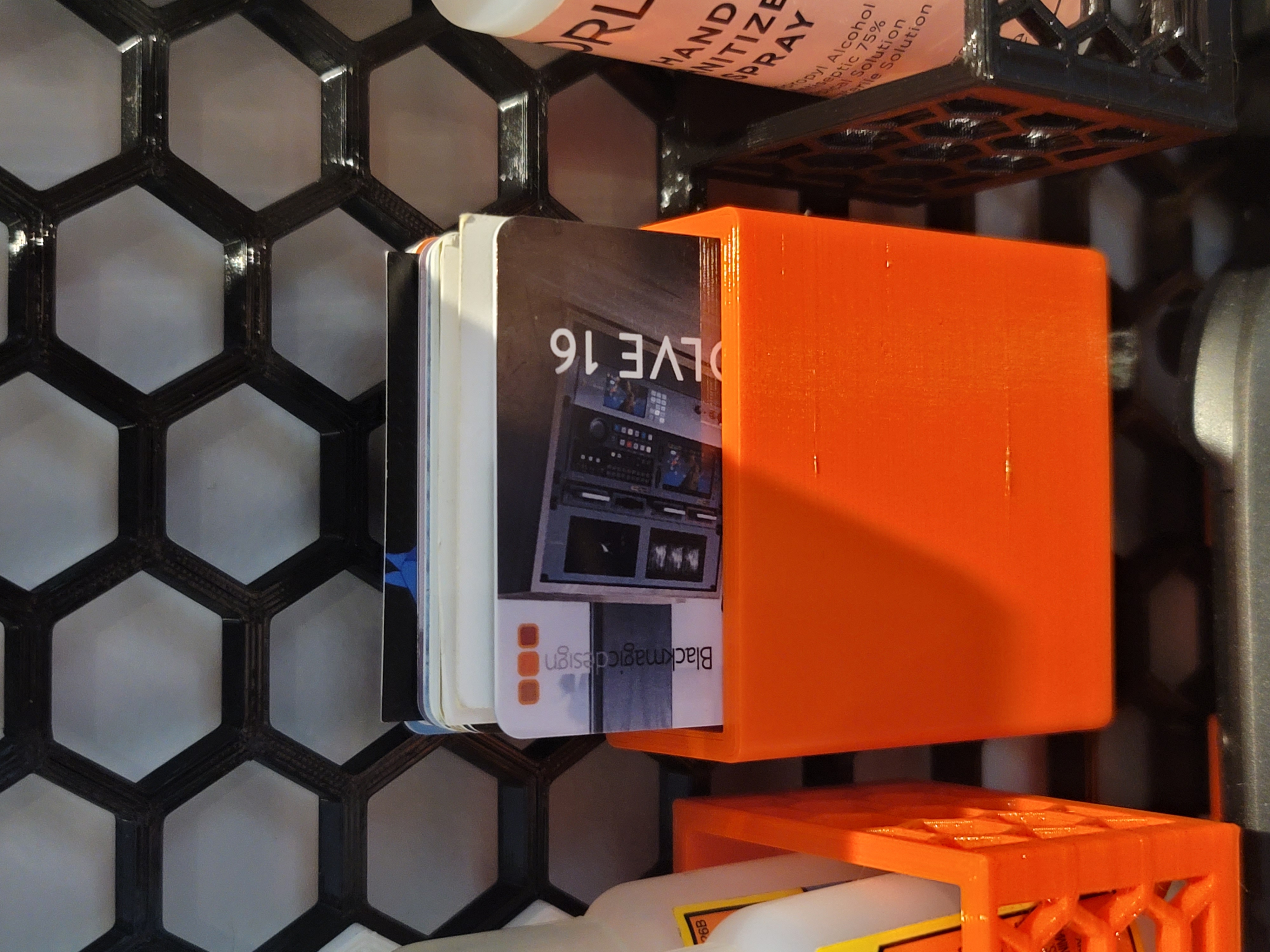 Card Holder for Honeycomb wall