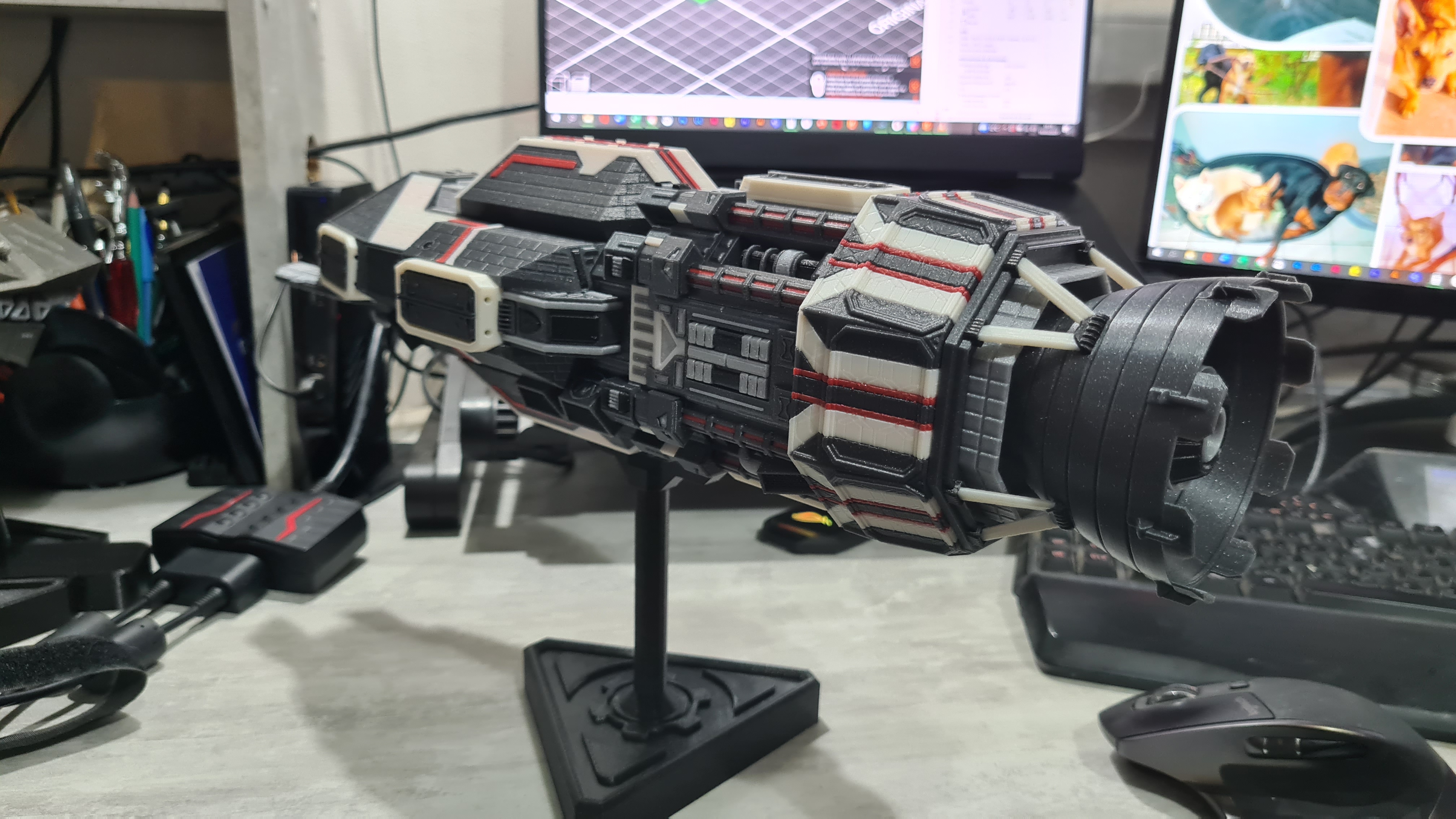 Rocinante rear segment without legs interface