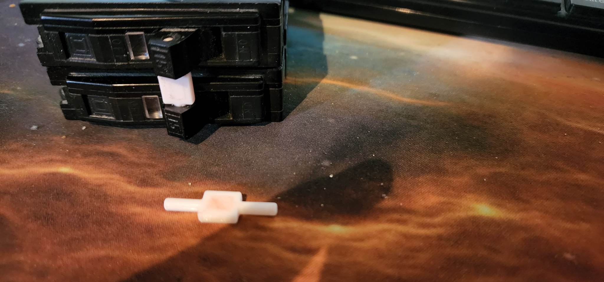 Square D breaker pin by Tweakymoss Download free STL model