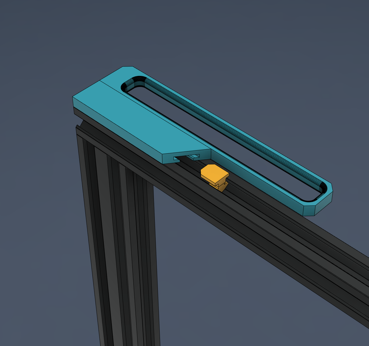 Filament Guide for Top Side Spools - Ender 3 V2 / NEO / S1