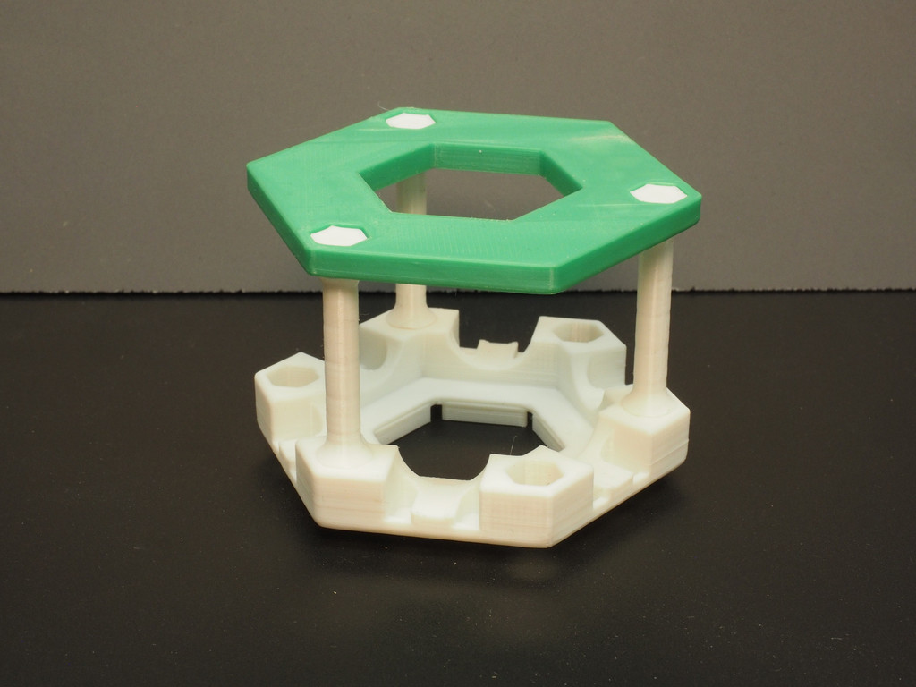 Miniatura 5 do modelo 3D Gravitrax - Compatible basic tile with six exits