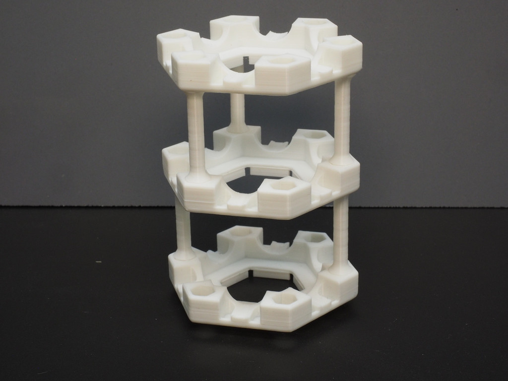 Miniatura 6 do modelo 3D Gravitrax - Compatible basic tile with six exits