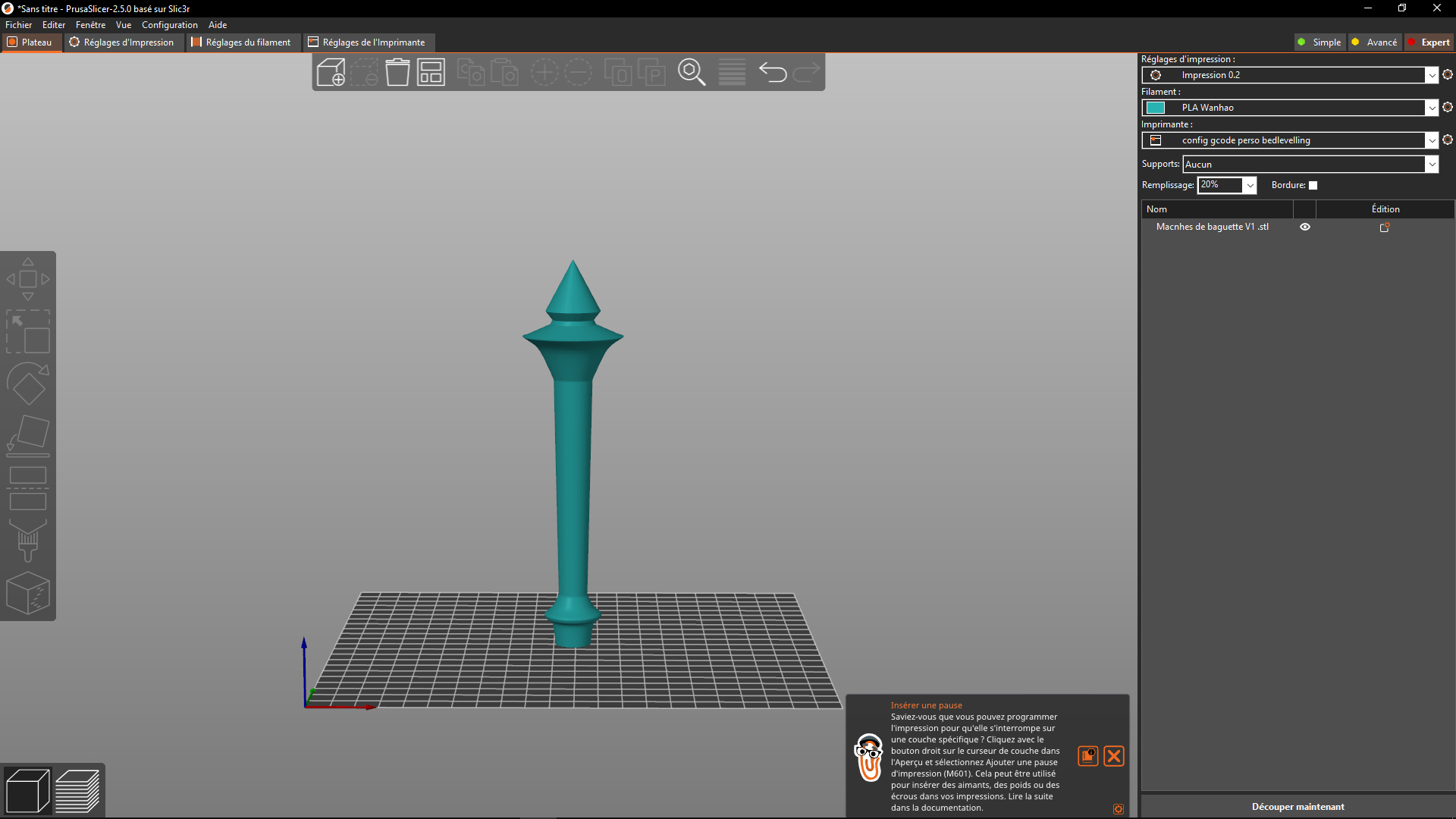 Manches de baguettes / Wand Handle Collection V1