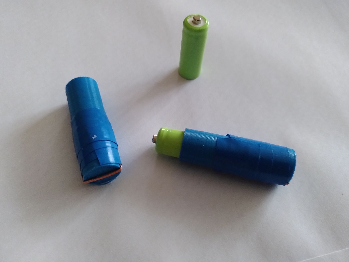 N to AA battery converter