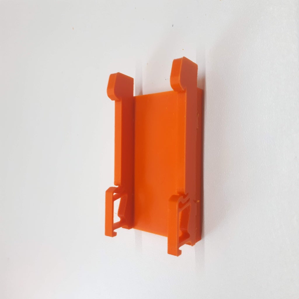 DINrail mount for mini breadboard by Dajosco Download free STL model