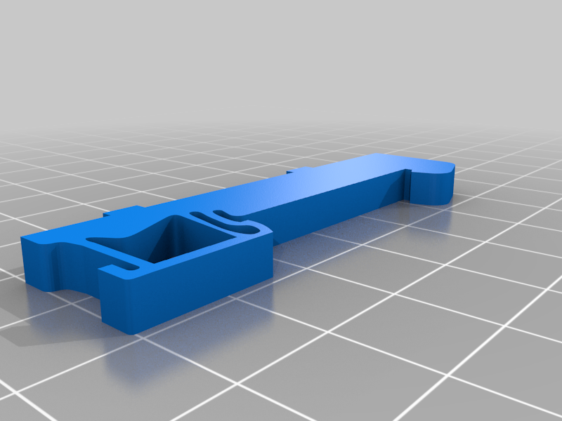 DINrail mount for mini breadboard by Dajosco Download free STL model