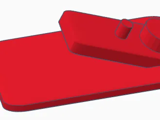 Hot Wheels track wall mount