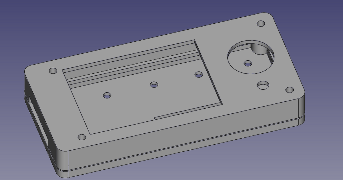 12864 LCD Case By Kabacis | Download Free STL Model | Printables.com