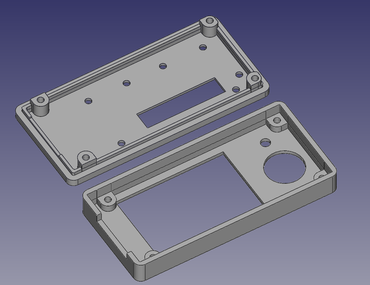 12864 LCD case by Kabacis | Download free STL model | Printables.com