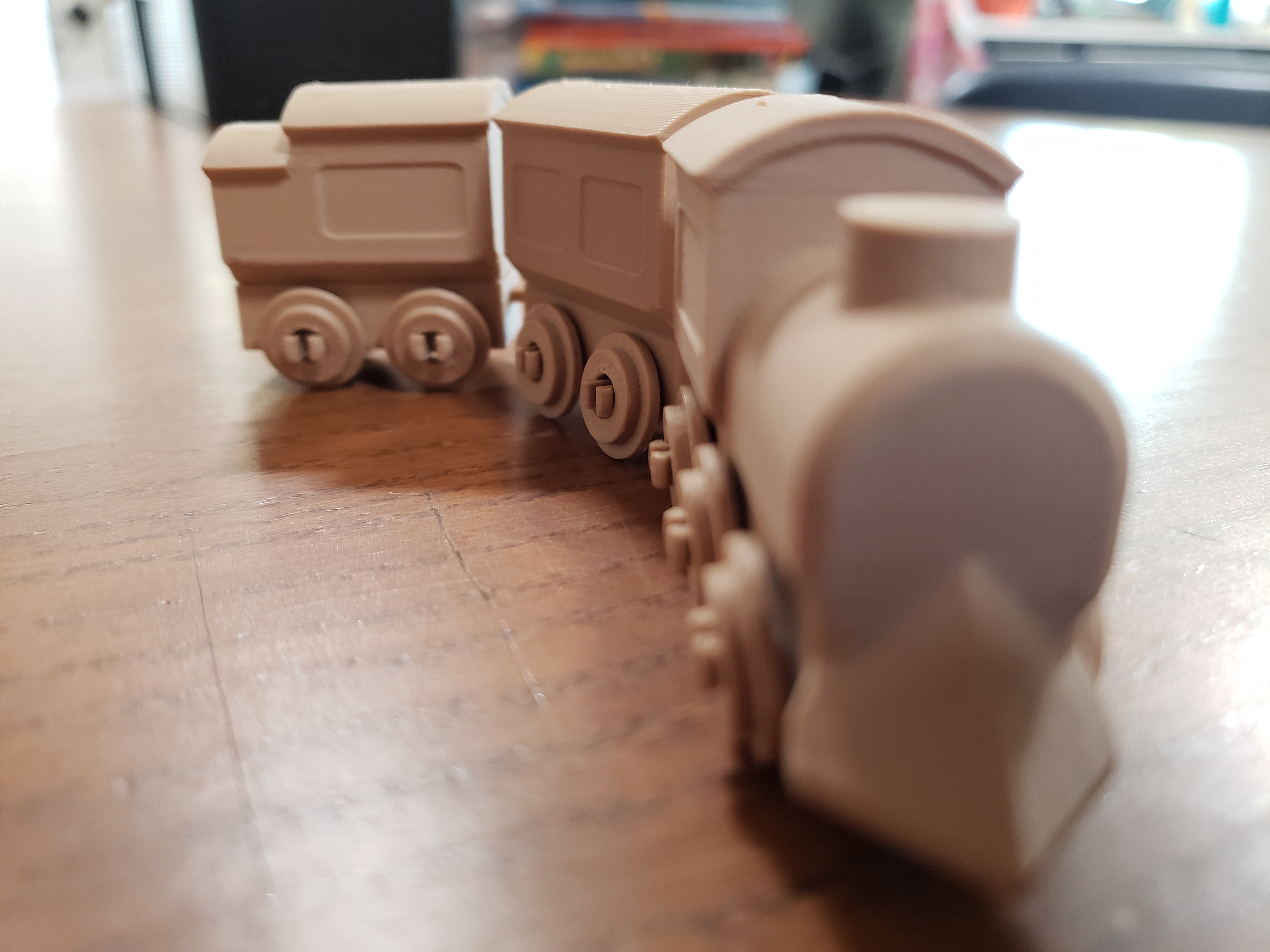 Miniatura 5 do modelo 3D articulated train set