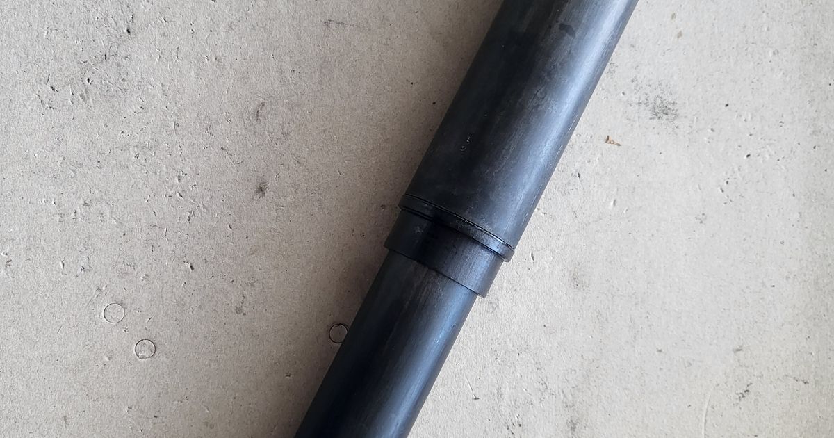 M3 Grease Gun Silencer by Kubiště Download free STL model