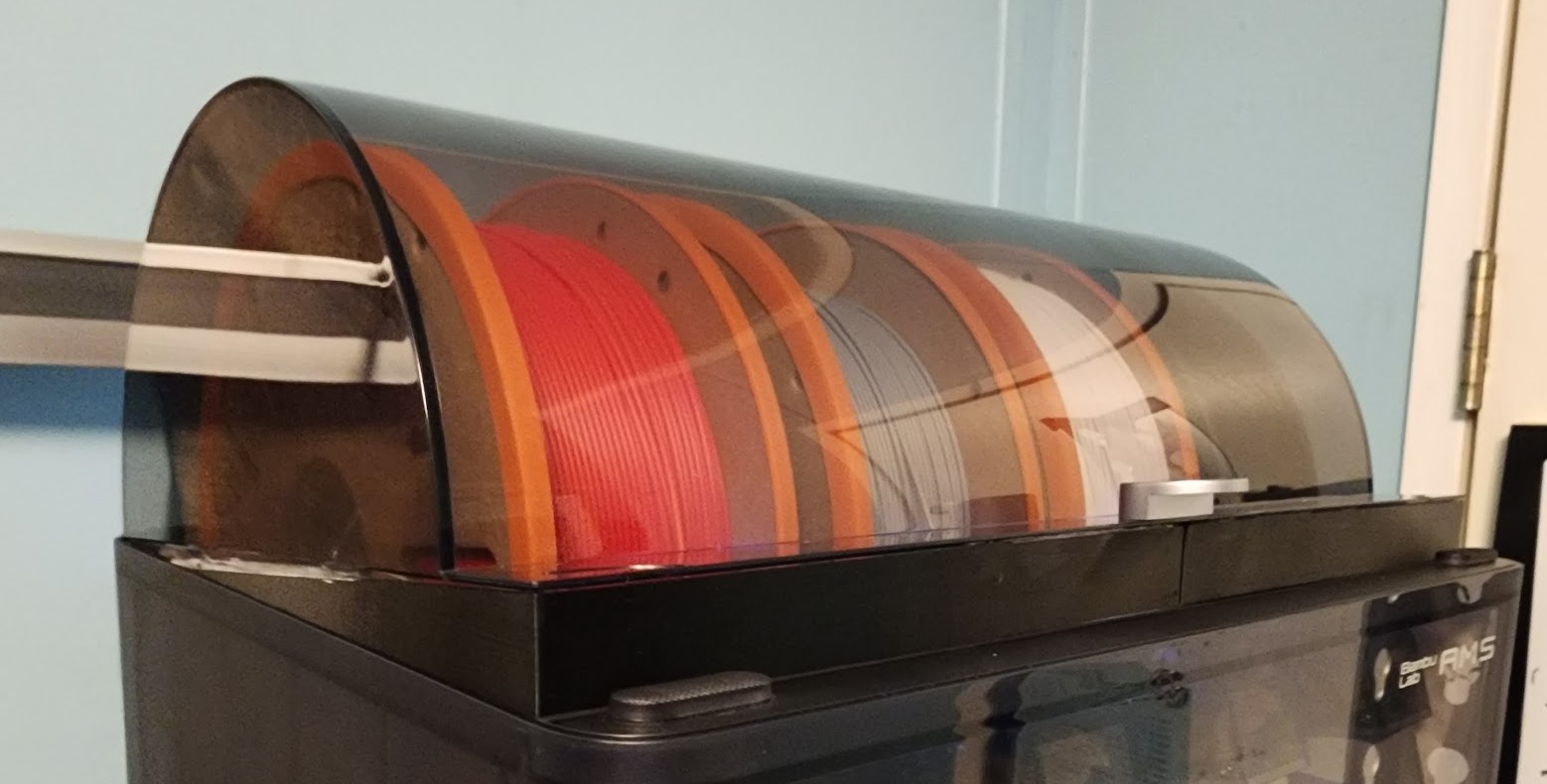 TPU Lid Riser for BambuLabs AMS