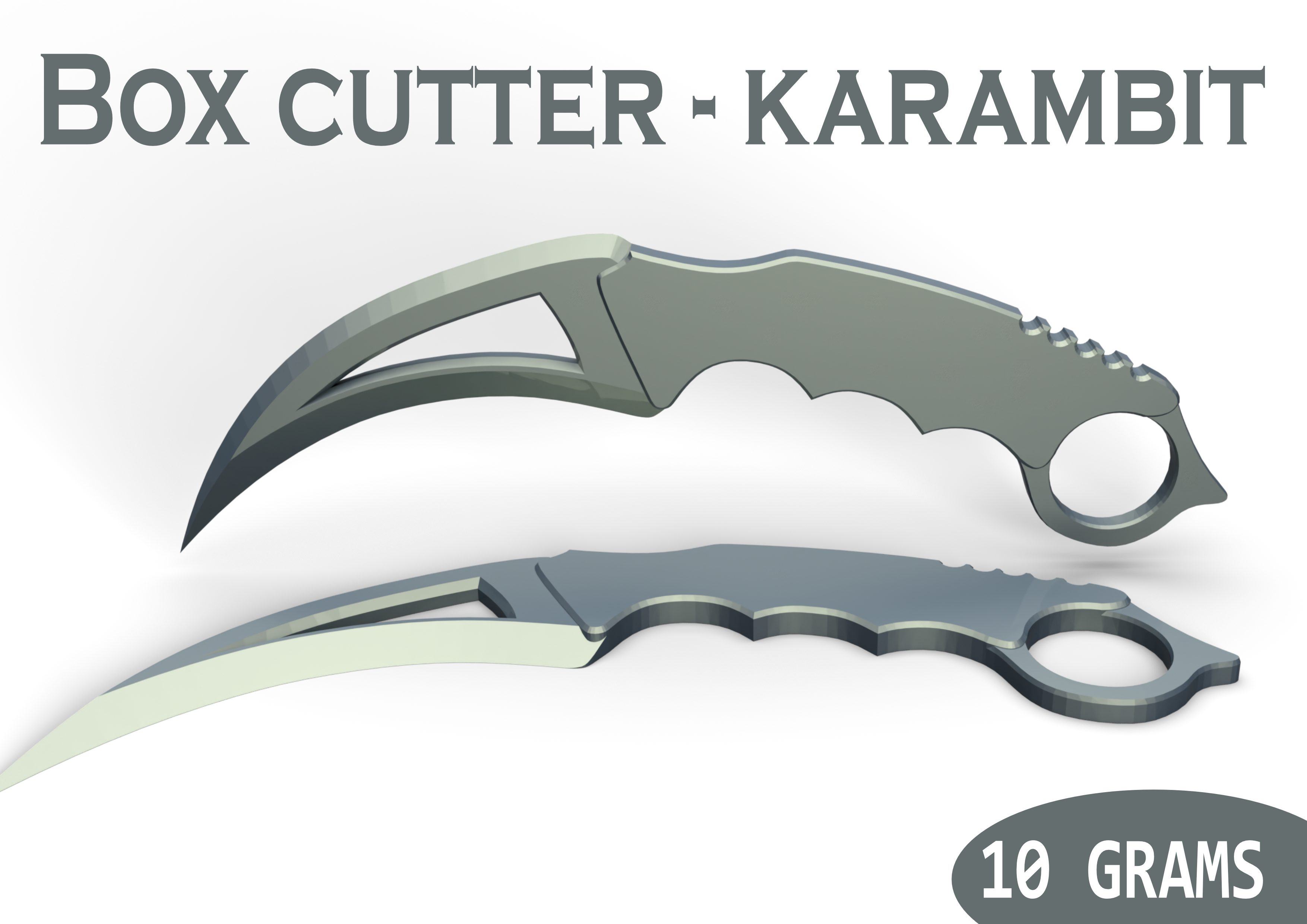 Box Cutter - Karambit knife
