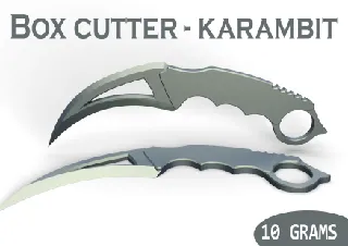Box Cutter - Karambit knife