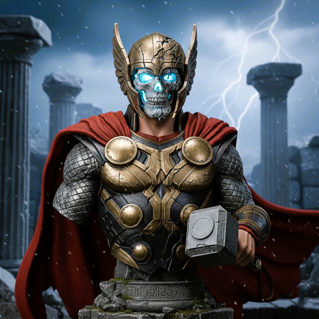 Thor (Marvel) - Bust Skull Collection