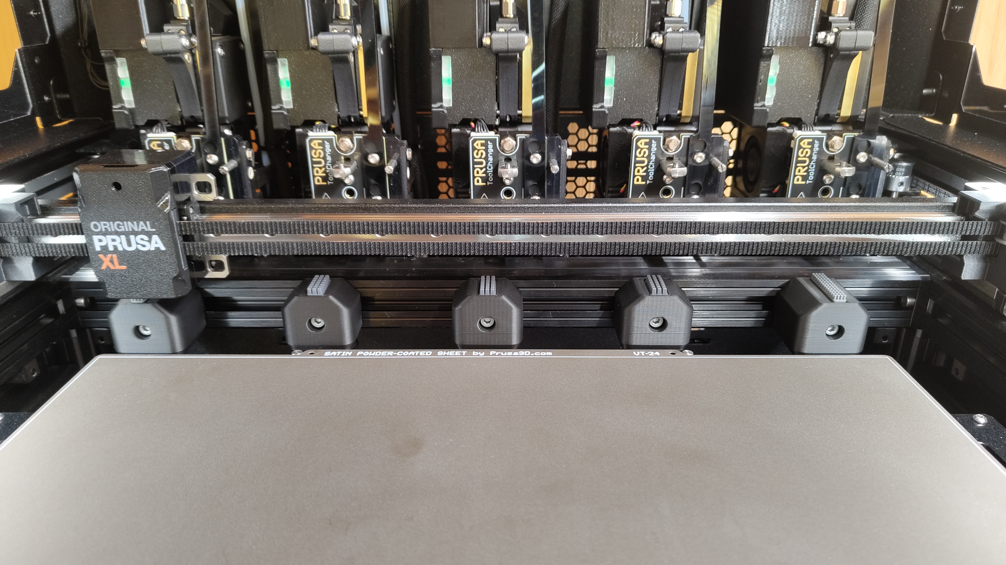 Prusa XL nozzle wiper (Halterung Düsenreinigung) - 2 variants