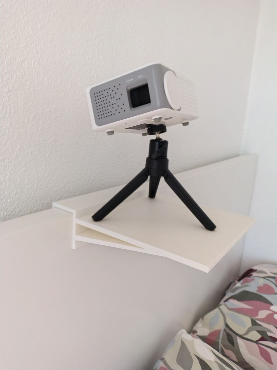 Projector Mount / Floating Shelf for IKEA MALM Bed Headboard