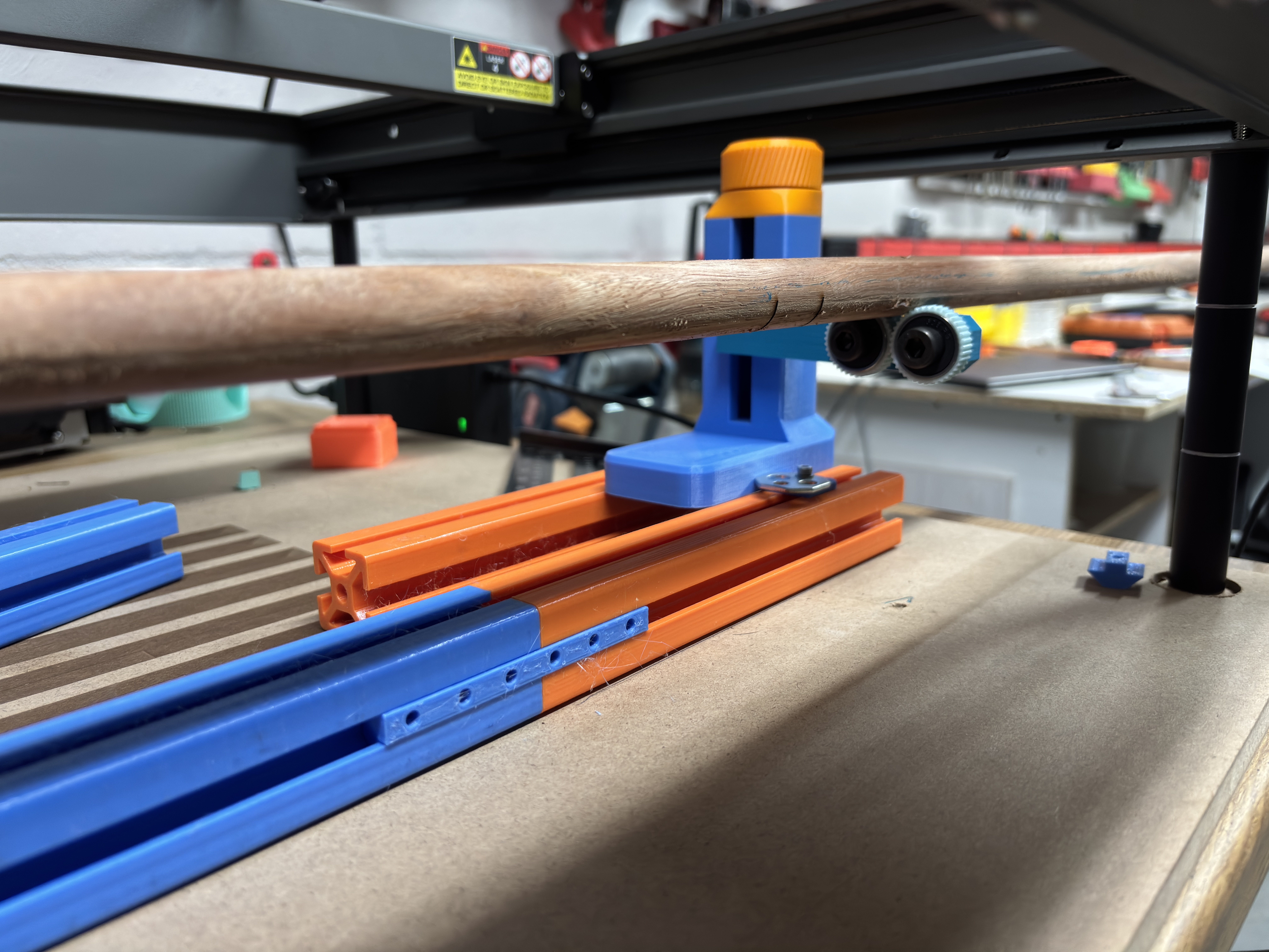 Rotating System for Laser Offset Counter Support REMIX