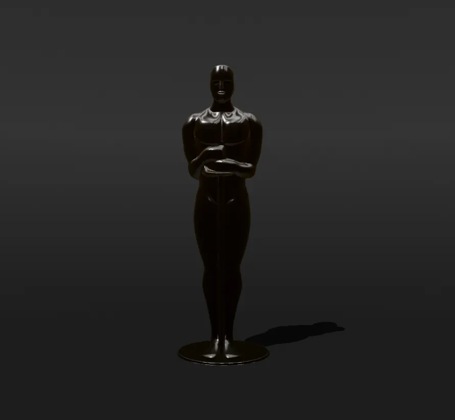 Premio Oscar by MATTIA 3D, Download free STL model