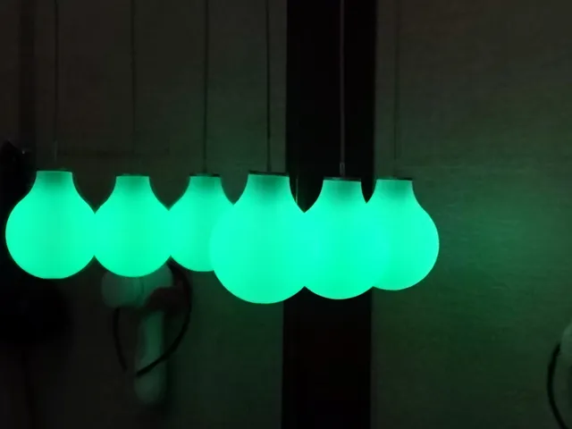 lampara colgante hexagono
