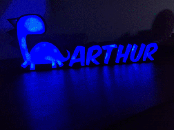 Dino led lamp for kids