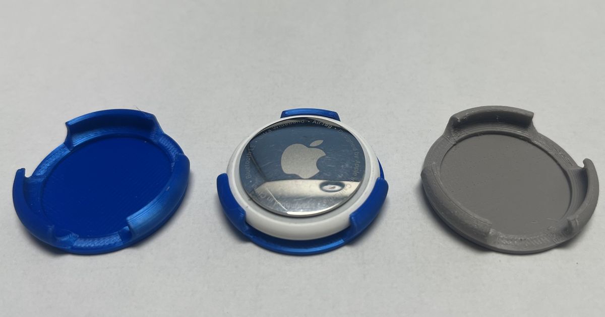 AirTag holder by VitaG Download free STL model Printables com AirTag holder by VitaG Download free STL model Printables com