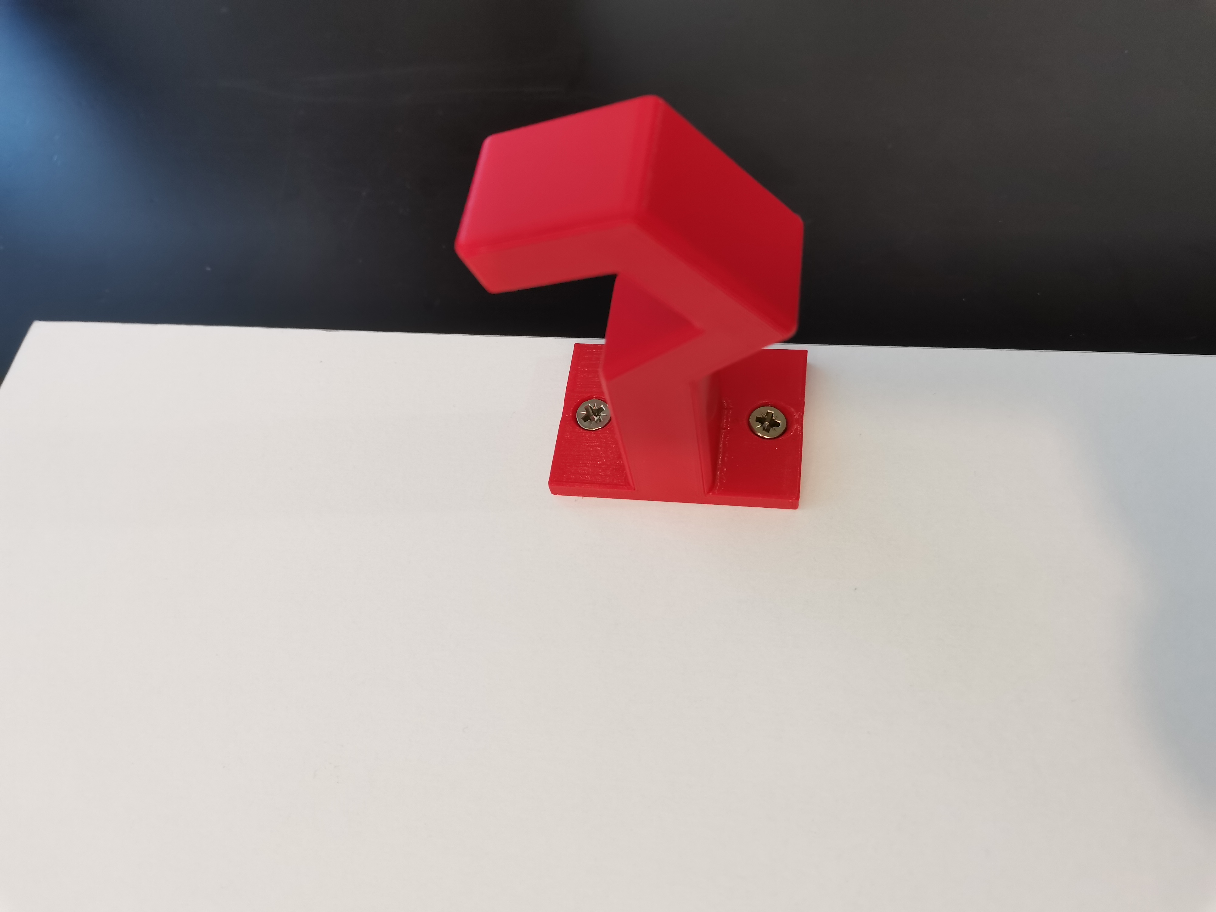 Miniatura 5 do modelo 3D Under Shelf Hook