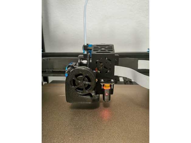 Sidewinder X1 upgrade (Bltouch_Cover with Filamentguide + 5015 fan)