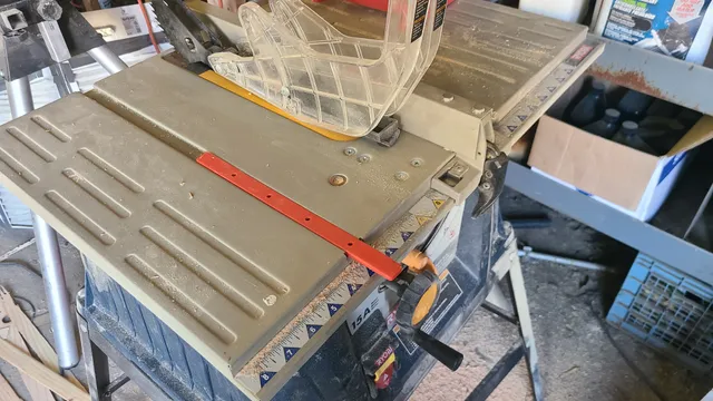 Table Saw Miter Track Runner