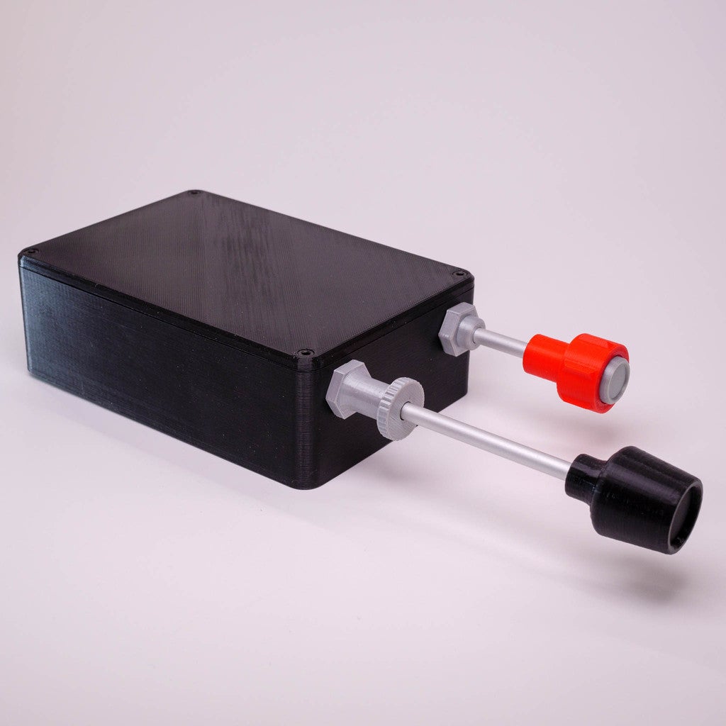 Throttle & mixture for flight sim