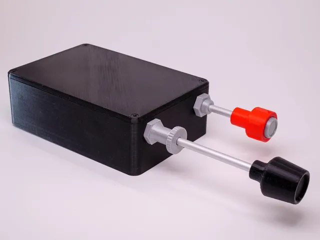 Throttle & mixture for flight sim
