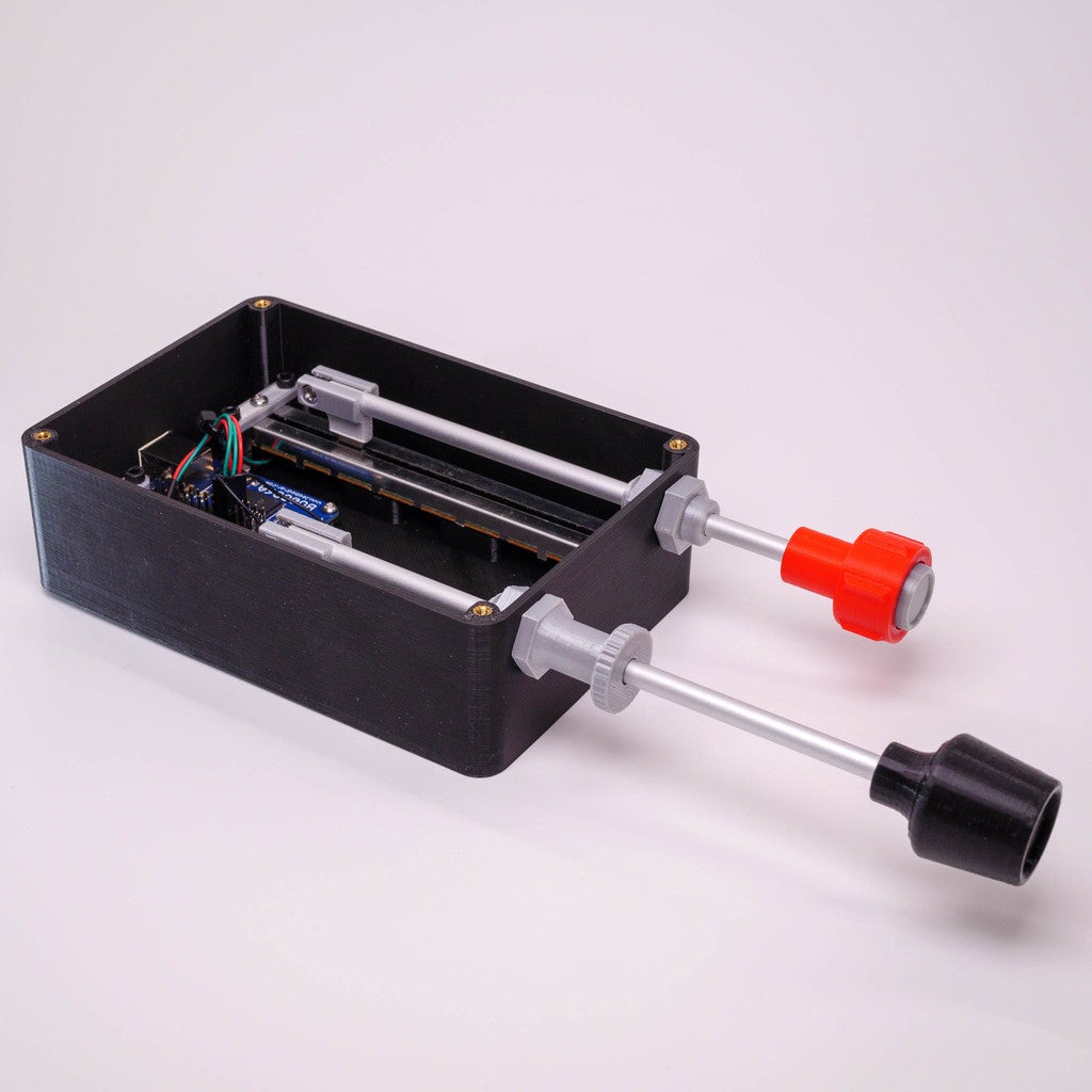 Miniatura 3 do modelo 3D Throttle & mixture for flight sim