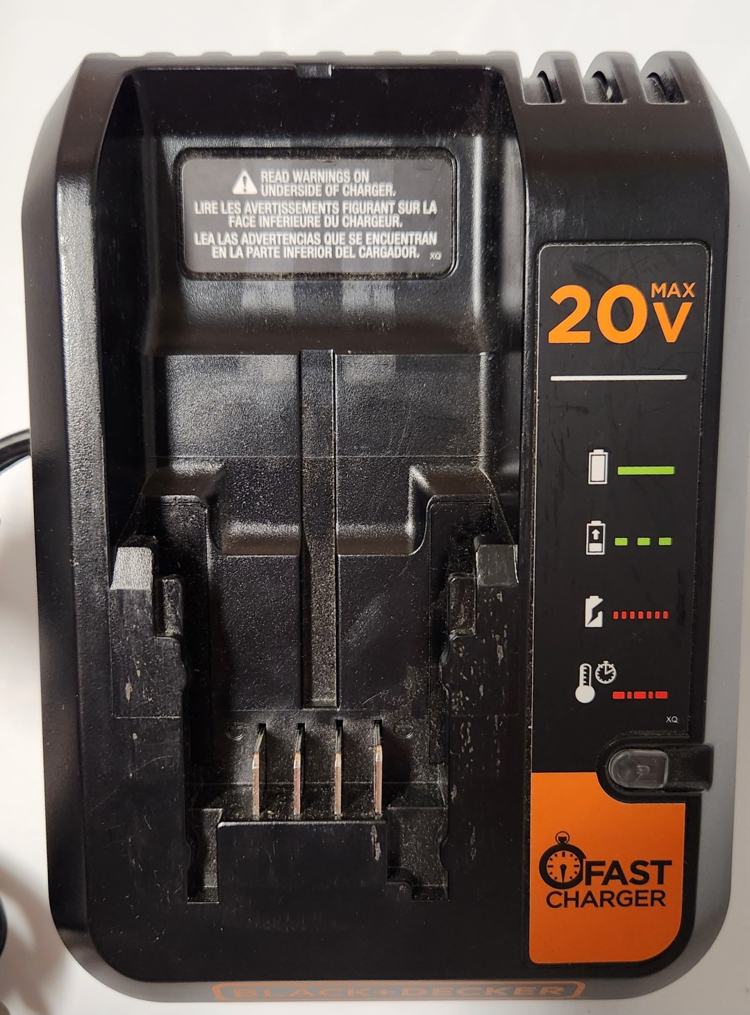 Black and Decker 20V Max charger wall mount