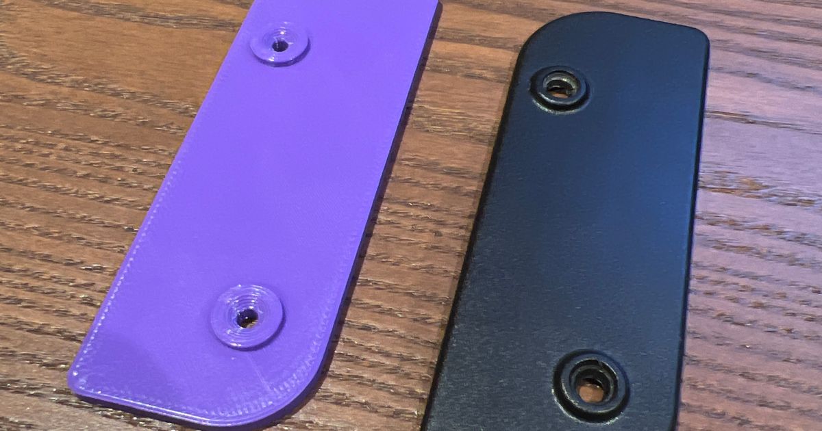 Samsonite Combination Lock Back Plate by netpaq Download free STL