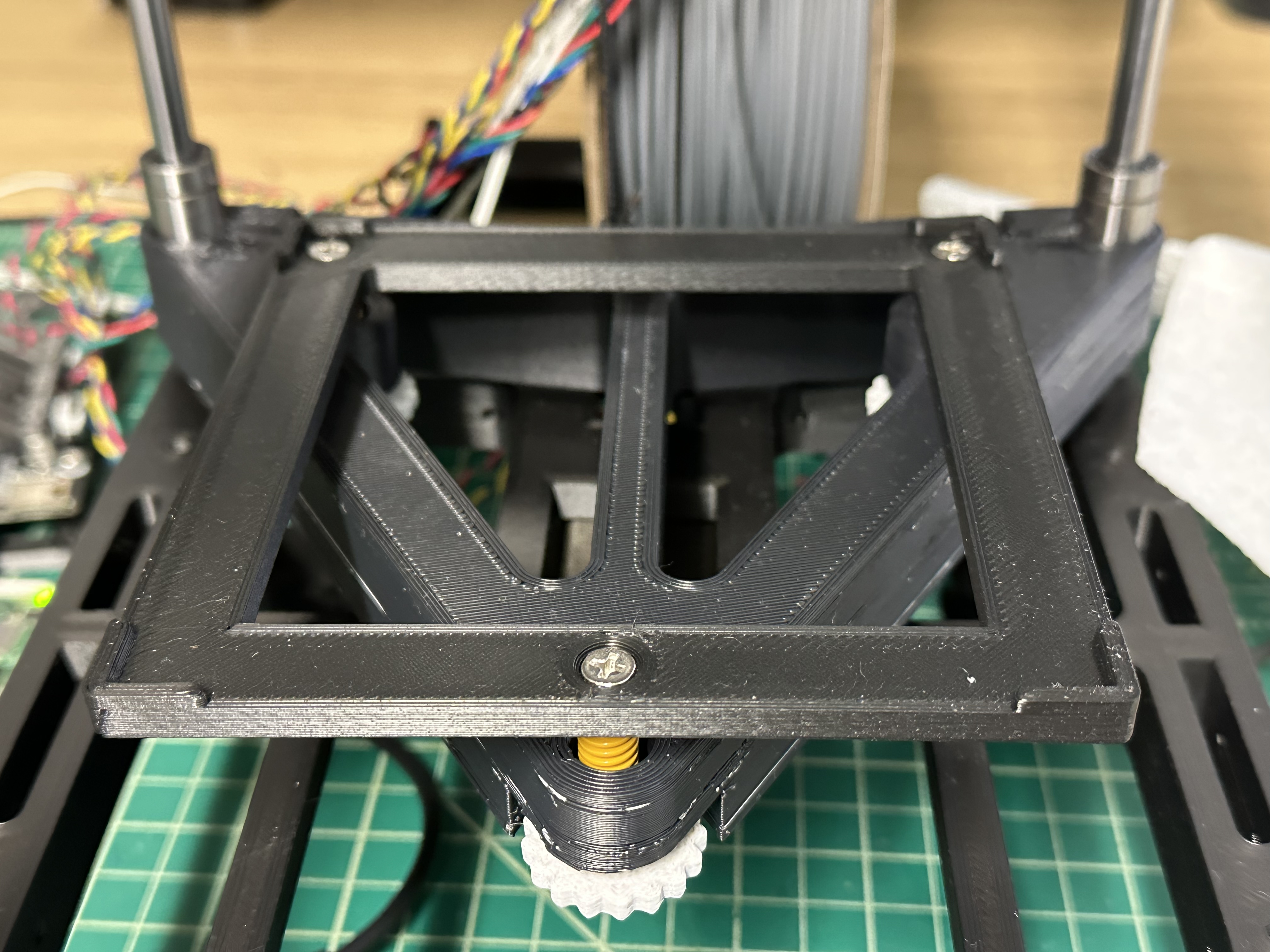Rook MK1 Glass Bed Frame Countersunk