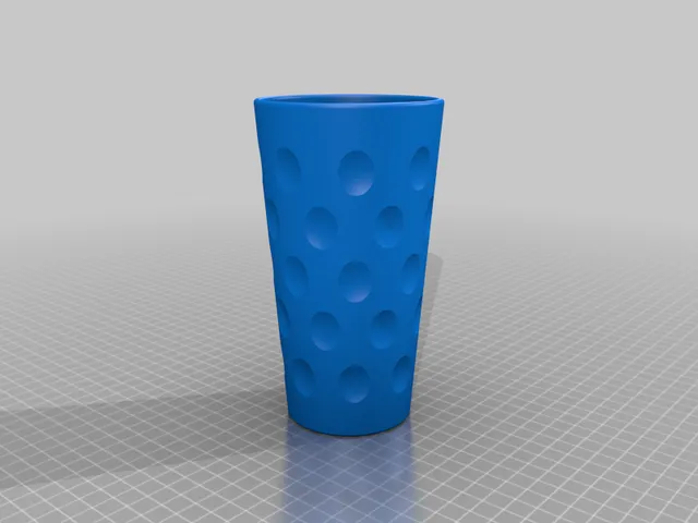 Dubbeglas (german dimpled wine glass)