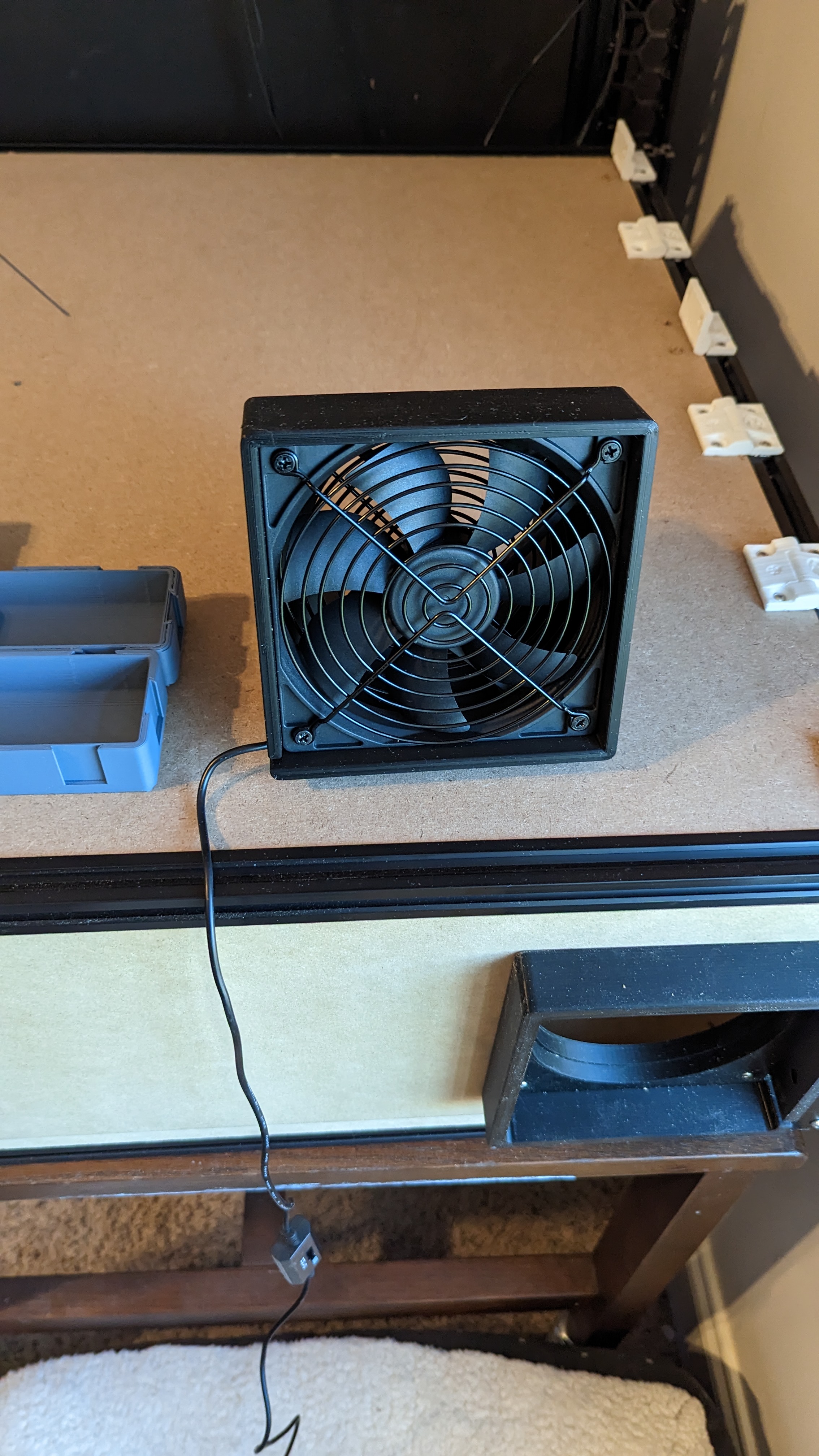 2020 fan mount for enclosure