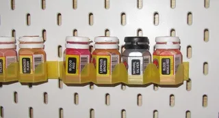 Skadis Hex bottle holder - Old Citadel Paints