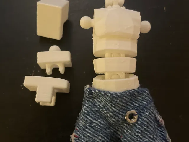 Low Poly Humanoid Skin for Lucky 13