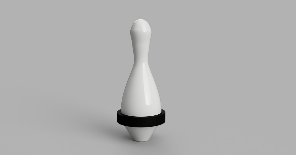 Canadian 5 Pin Bowling Pin By Thirtytwobits Download Free STL Model   5 Pin 