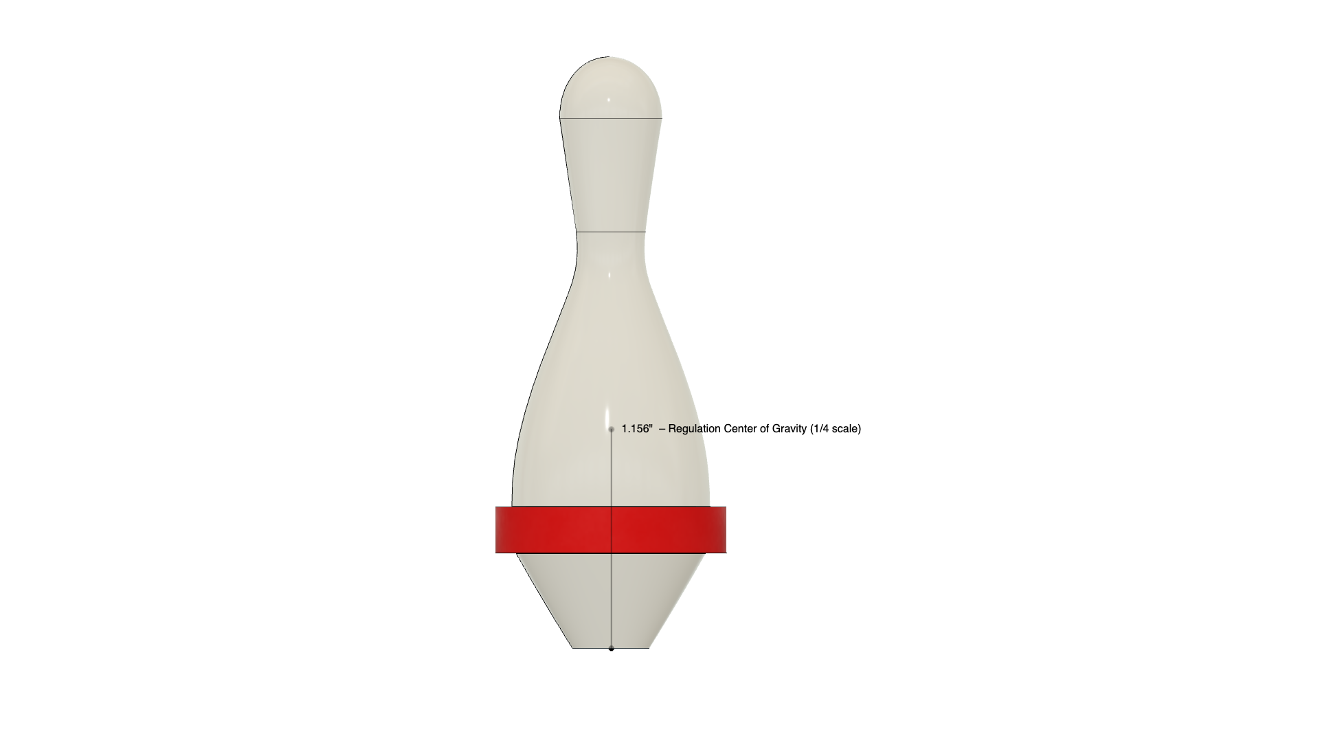 Canadian 5Pin Bowling Pin by thirtytwobits Download free STL model