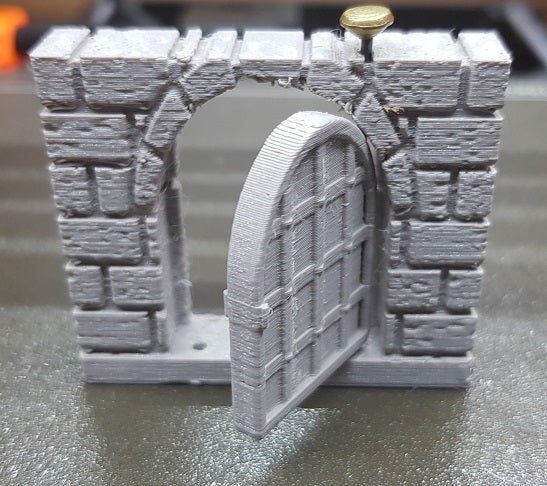 Door Cut-Stone 2 inch Arched